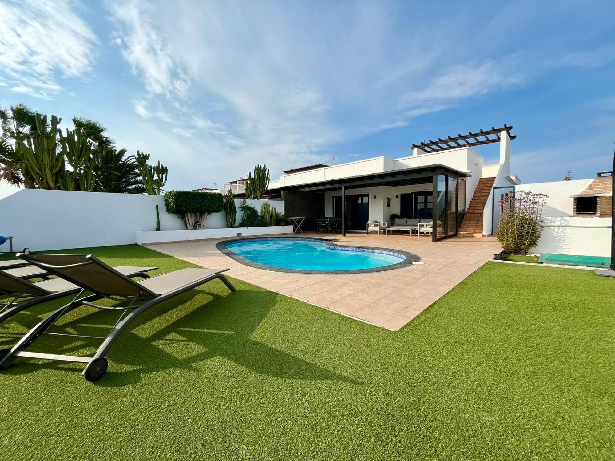 Splendid Casa Nostra, Private Pool, Wifi, Garden Villa Playa Blanca  Ngoại thất bức ảnh
